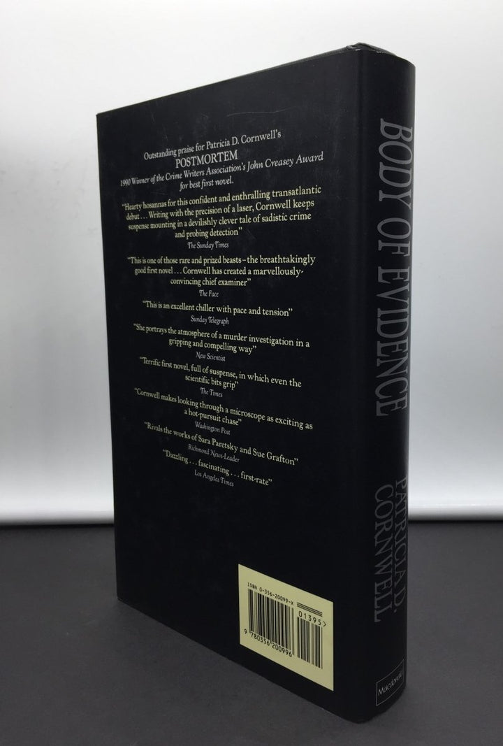 Cornwell, Patricia D - Body of Evidence | back cover
