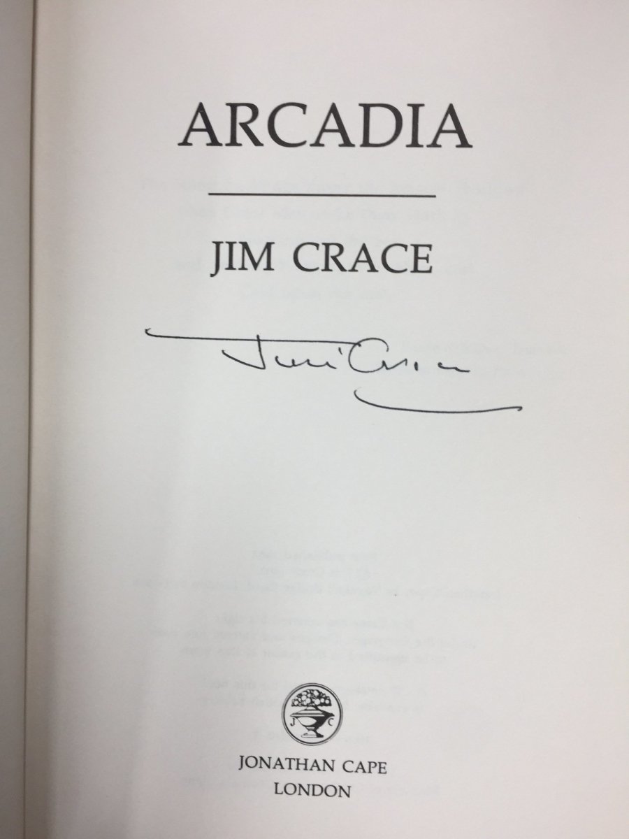 Crace, Jim - Arcadia - SIGNED | image5