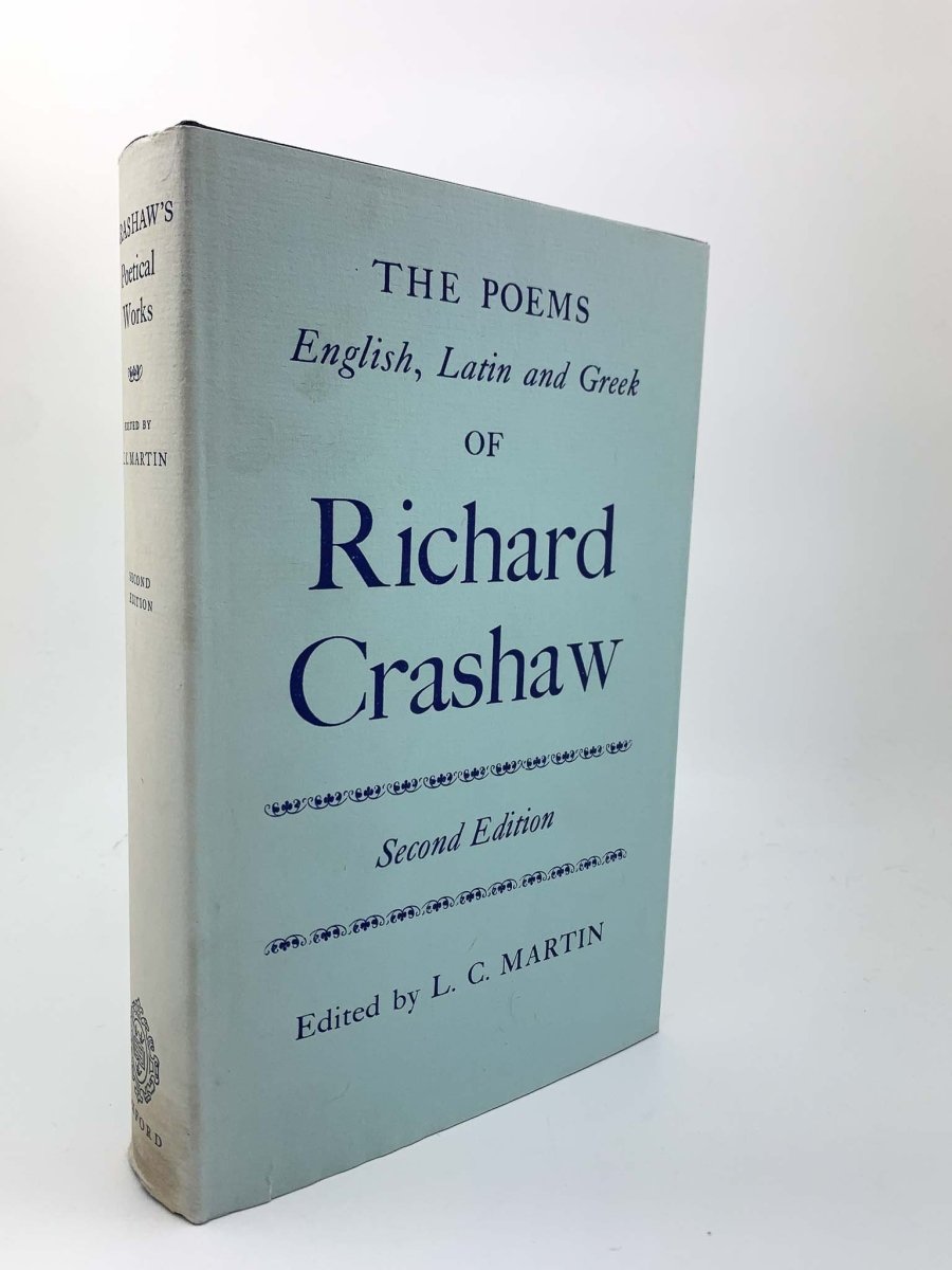 Crashaw, Richard - The Poems English, Latin and Greek of Richard Crashaw | front cover