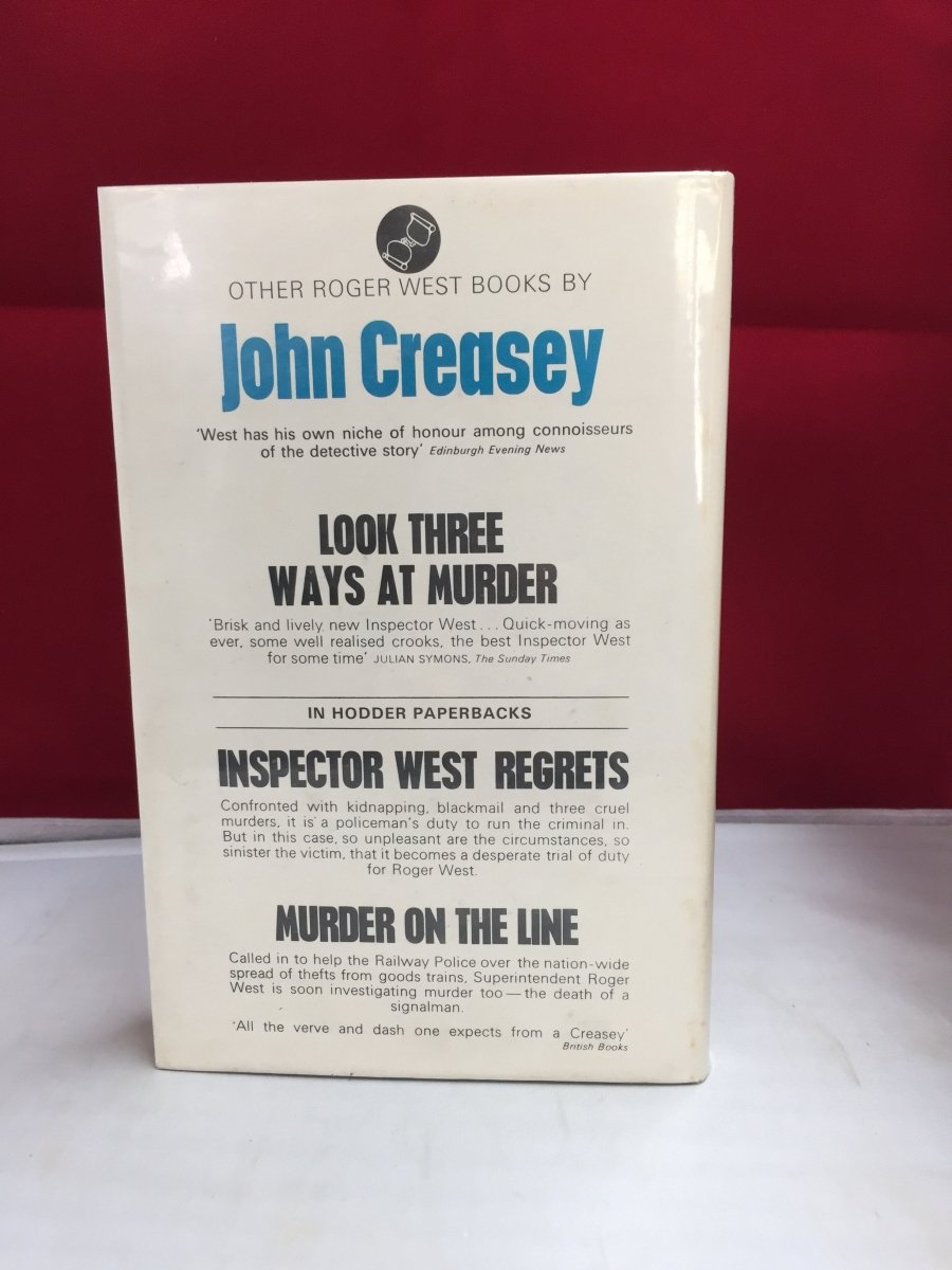 Creasey, John - Murder London - Australia | back cover