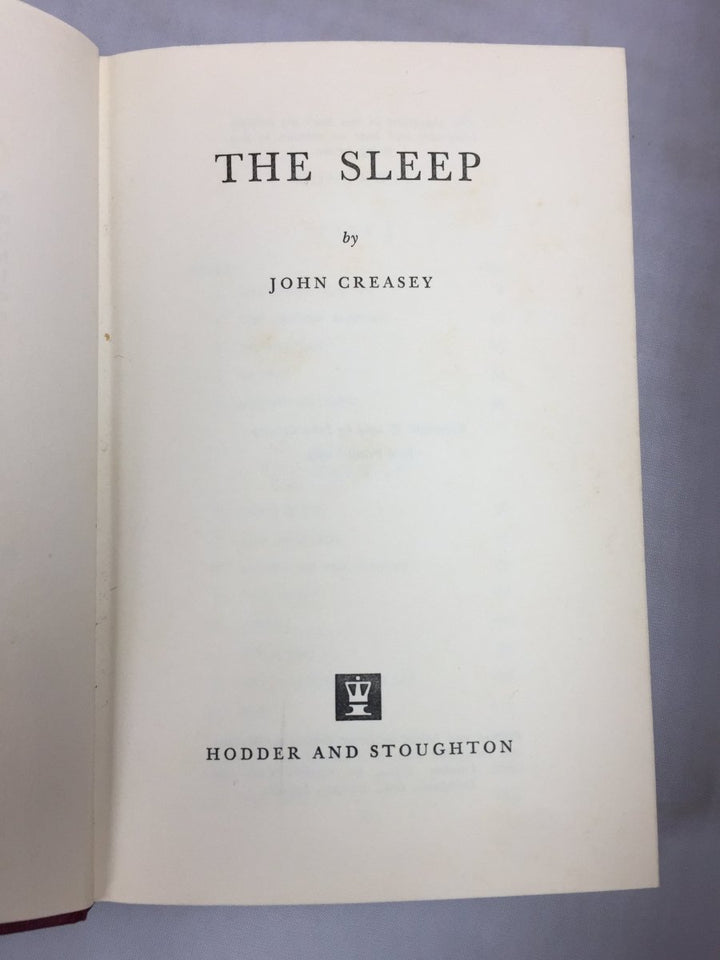 Creasey, John - The Sleep | sample illustration