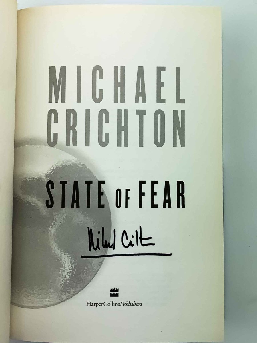 Crichton, Michael - State of Fear - SIGNED | image3