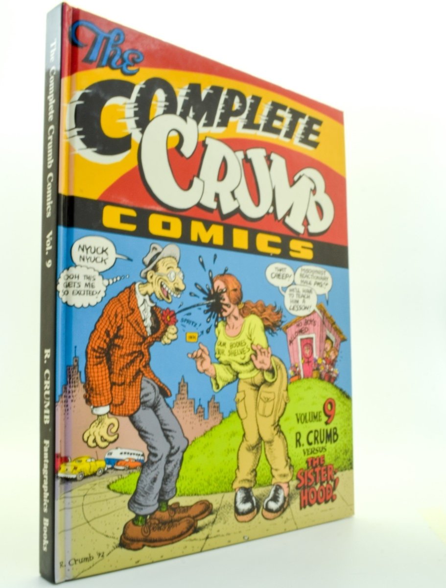 Crumb, Robert - The Complete Crumb Comics Vol. 9 - R. Crumb Versus The Sisterhood | front cover