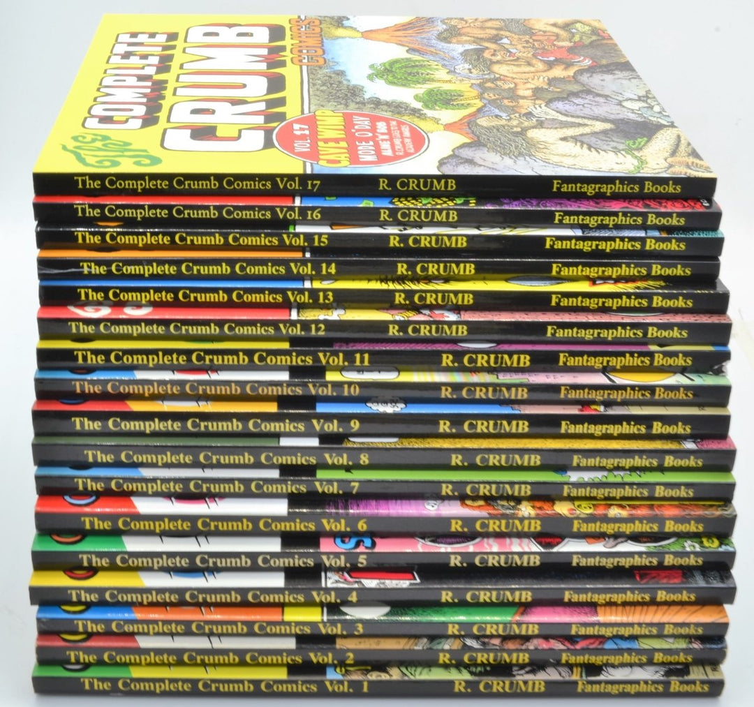 Crumb, Robert - The Complete Crumb Comics ( 17 volumes ) | front cover