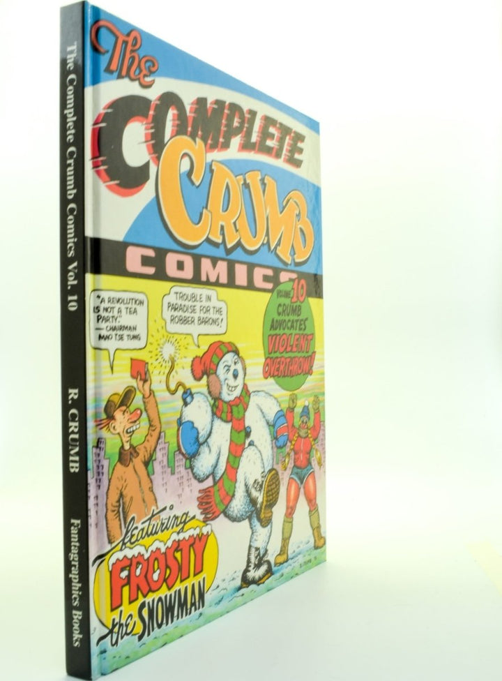Crumb, Robert - The Complete Crumb Comics Vol. 10 - Crumb Advocates Violent Overthrow | back cover