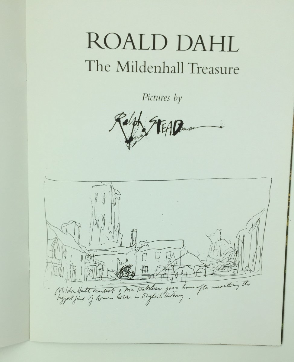 Dahl, Roald - The Mildenhall Treasure | sample illustration