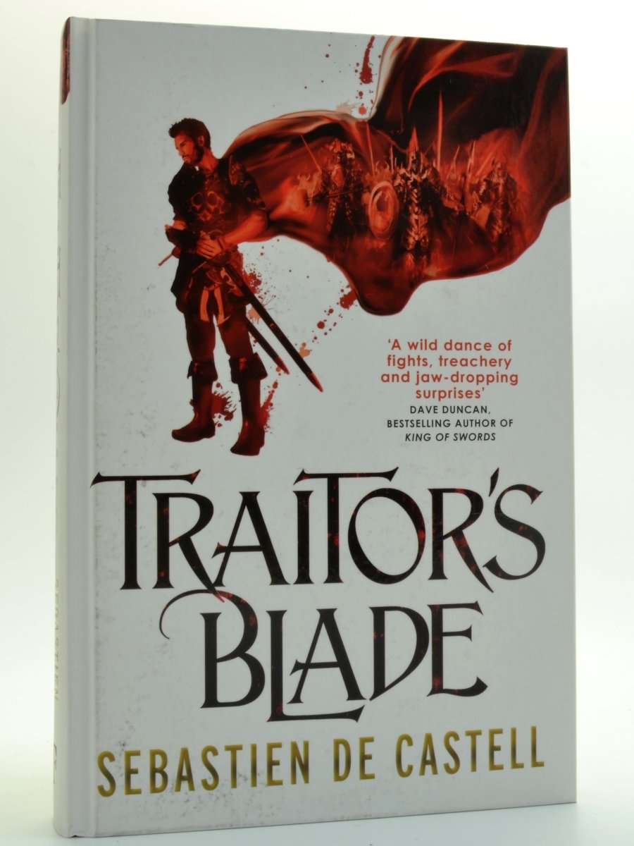 de Castell, Sebastien - Traitor's Blade - SIGNED | front cover