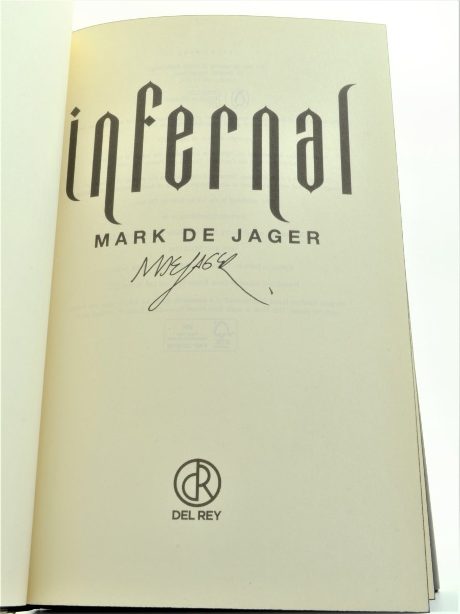 de Jager, Mark - Infernal - SIGNED Limited Edition | image4