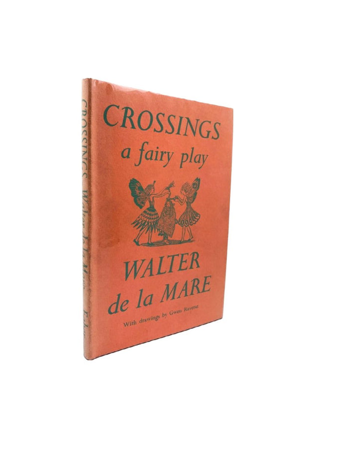 De La Mare, Walter - Crossings | front cover. Published by Faber & Faber Limited in 1942. Hardcover.  Condition:  Near Fine +/Very Good +++