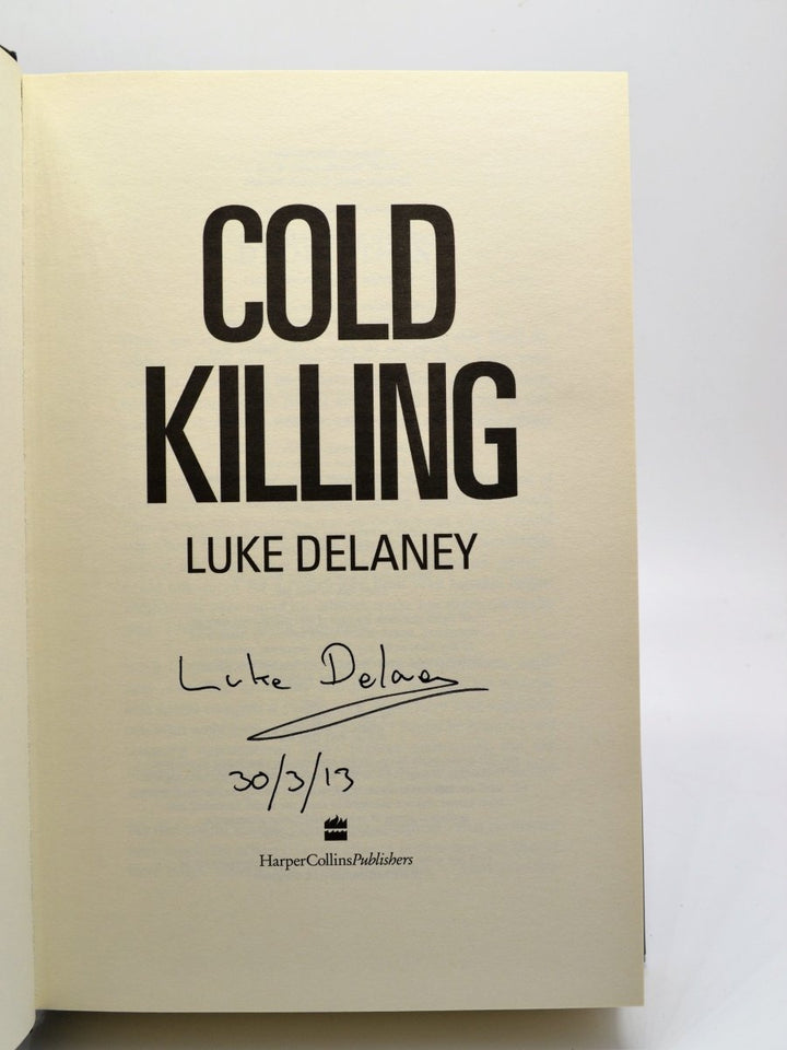Delaney, Luke - Cold Killing | back cover