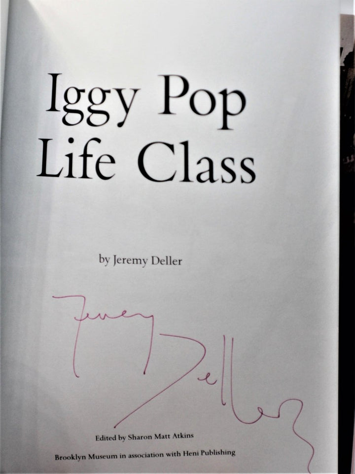 Deller, Jeremy - Iggy Pop Life Class | back cover
