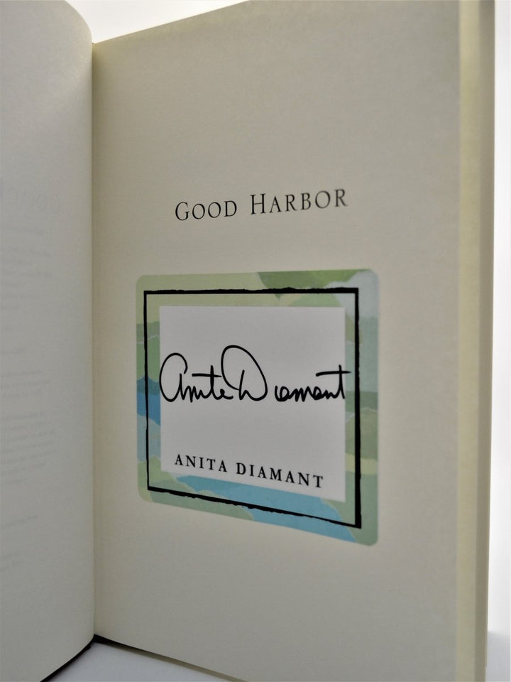 Diamant, Anita - Good Harbor - Signed | back cover