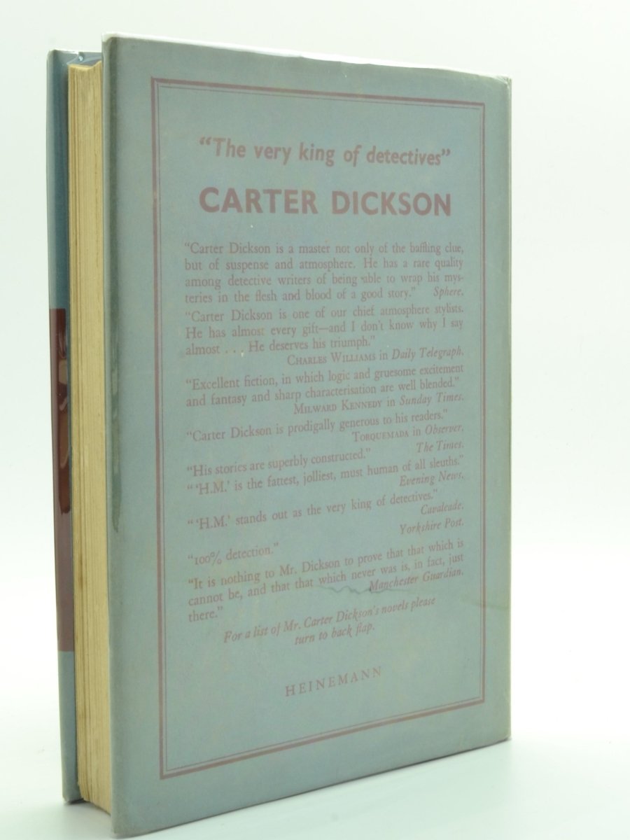 Dickson, Carter - The Gilded Man | back cover