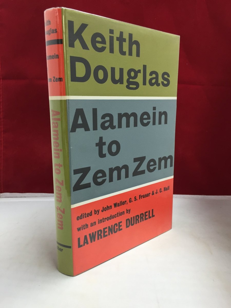 Douglas, Keith | front cover