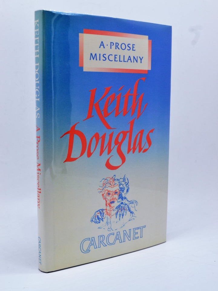 Douglas, Keith - A Prose Miscellany | front cover
