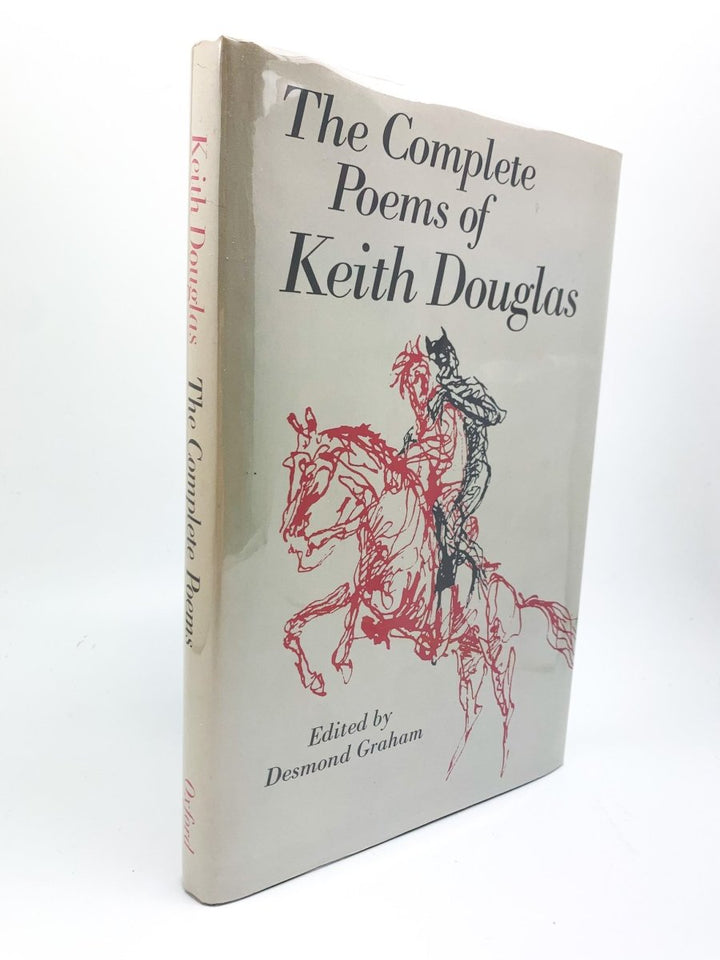 Douglas, Keith - The Complete Poems | front cover. Published by Oxford University Press in 1978. Hardcover.  Condition:  Fine/Near Fine