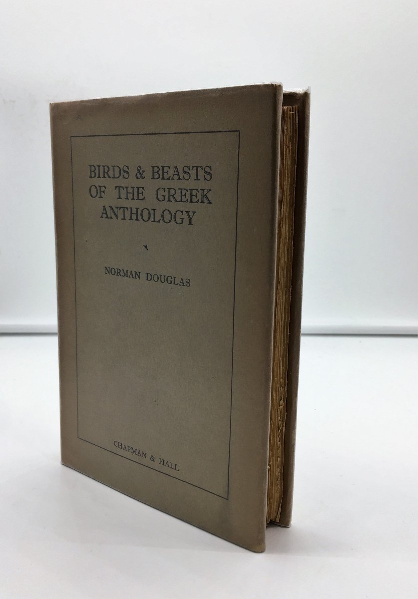 Douglas, Norman - Birds and Beasts of the Greek Anthology | front cover