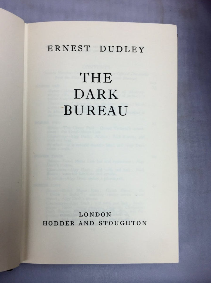 Dudley, Ernest - The Dark Bureau | image4