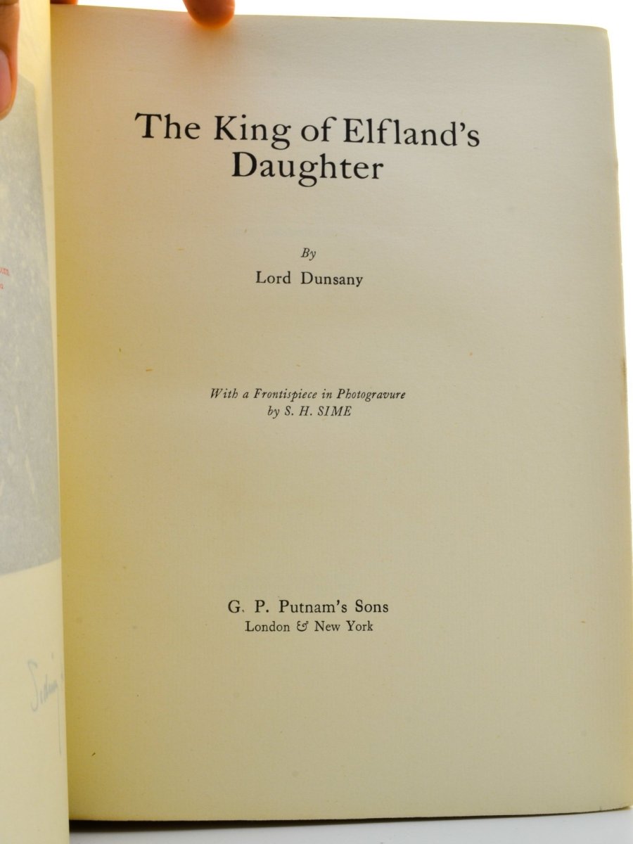 Dunsany, Lord - The King of Elfland's Daughter - SIGNED | image6