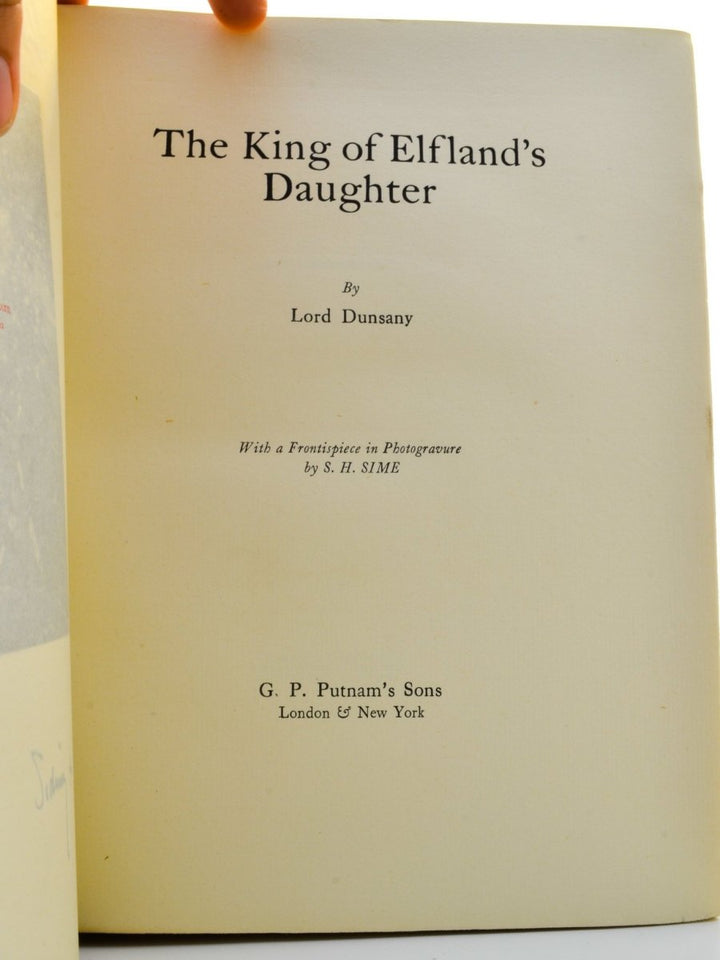 Dunsany, Lord - The King of Elfland's Daughter - SIGNED | image6
