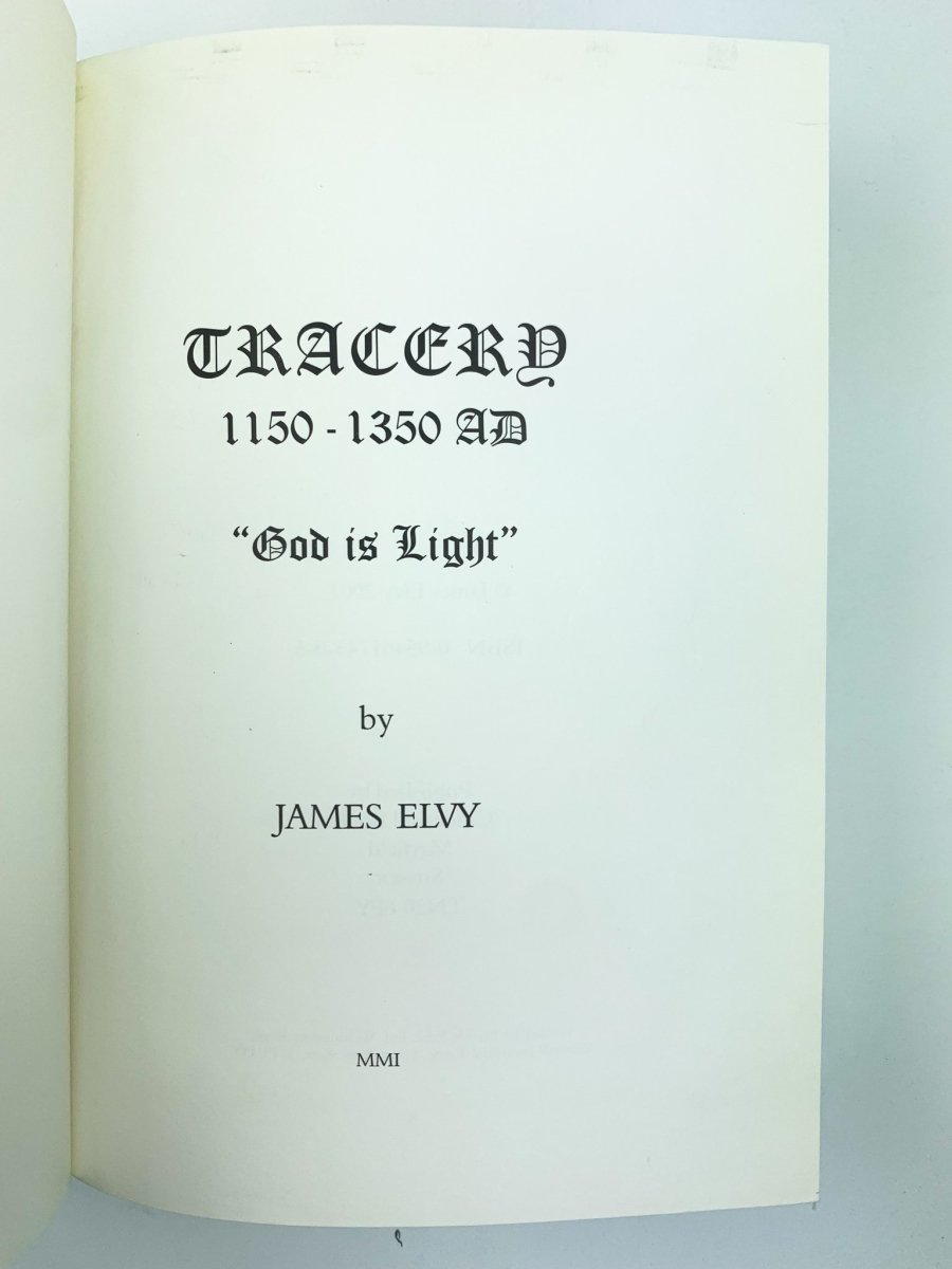 Elvy, James - Tracery 1150 - 1350 A.D. | image3