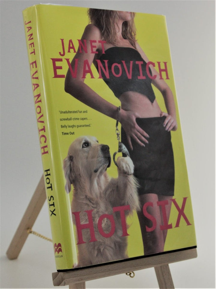 Evanovich, Janet - Hot Six | front cover. Published by Macmillan in 2000. Hardcover.  Condition:  Fine/Fine