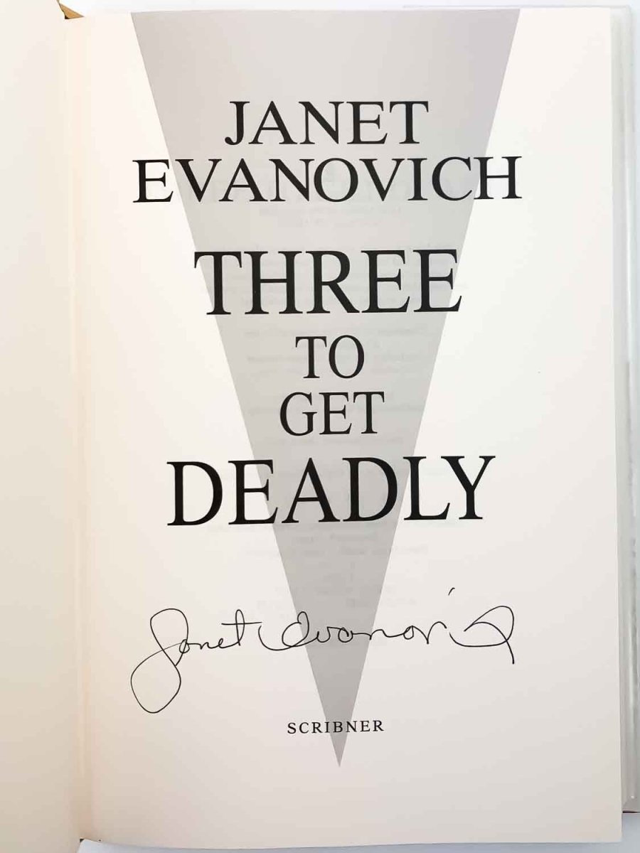 Evanovich, Janet - Three to Get Deadly | signature page