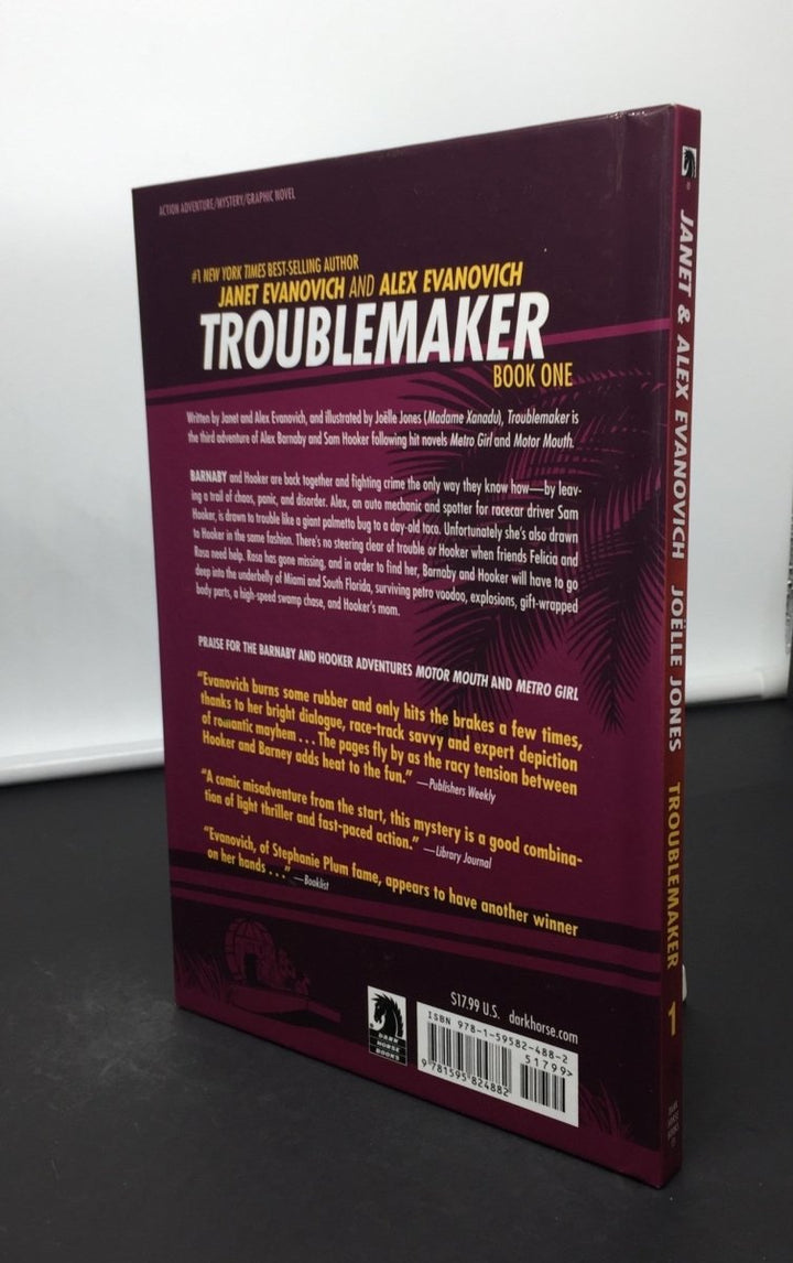 Evanovich, Janet - Trouble Maker | back cover