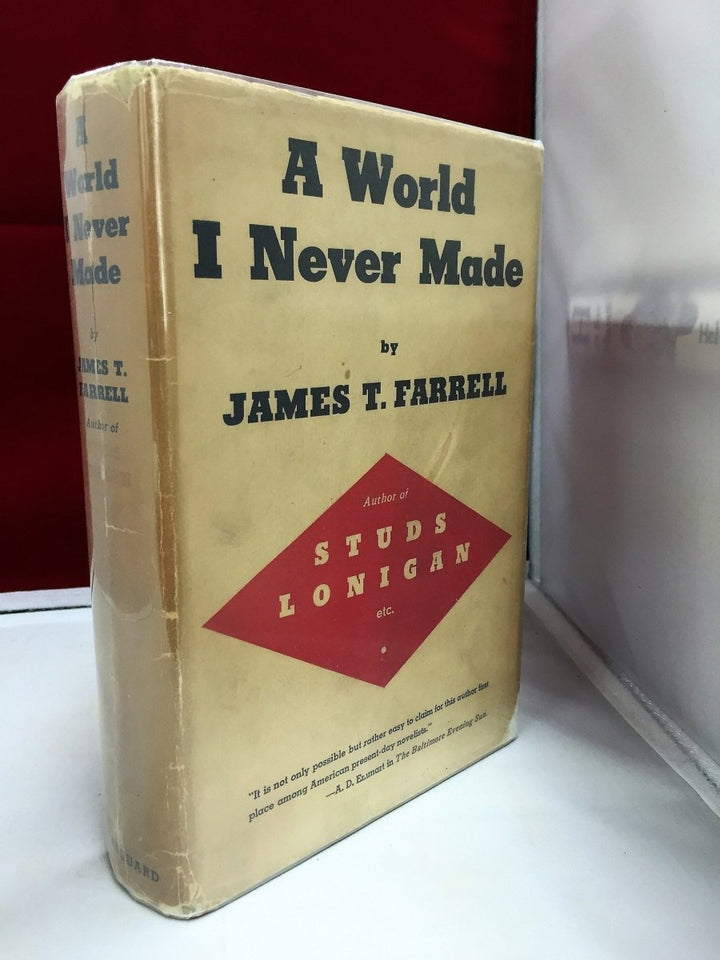 Farrell, James T - A World I Never Made | front cover