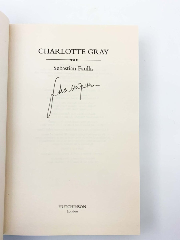 Faulks, Sebastian - Charlotte Gray - SIGNED | image3