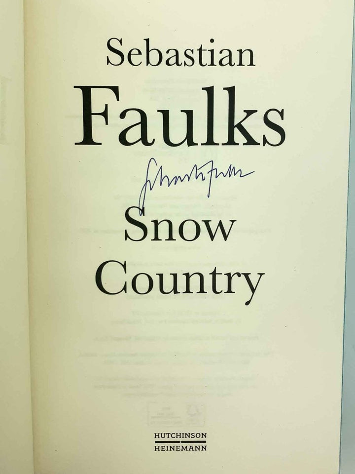 Faulks, Sebastian - Snow Country - SIGNED | image3