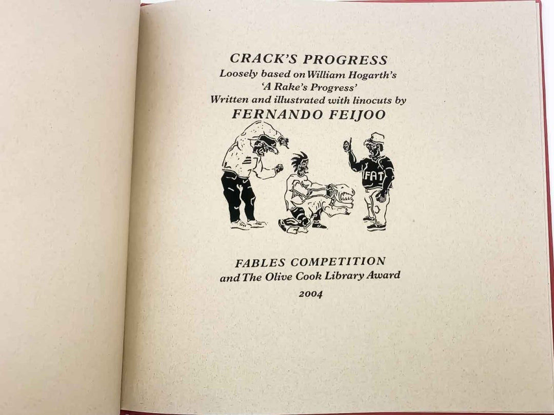 Feijoo, Fernando - Crack's and Charlie's Progress - SIGNED | book detail 5