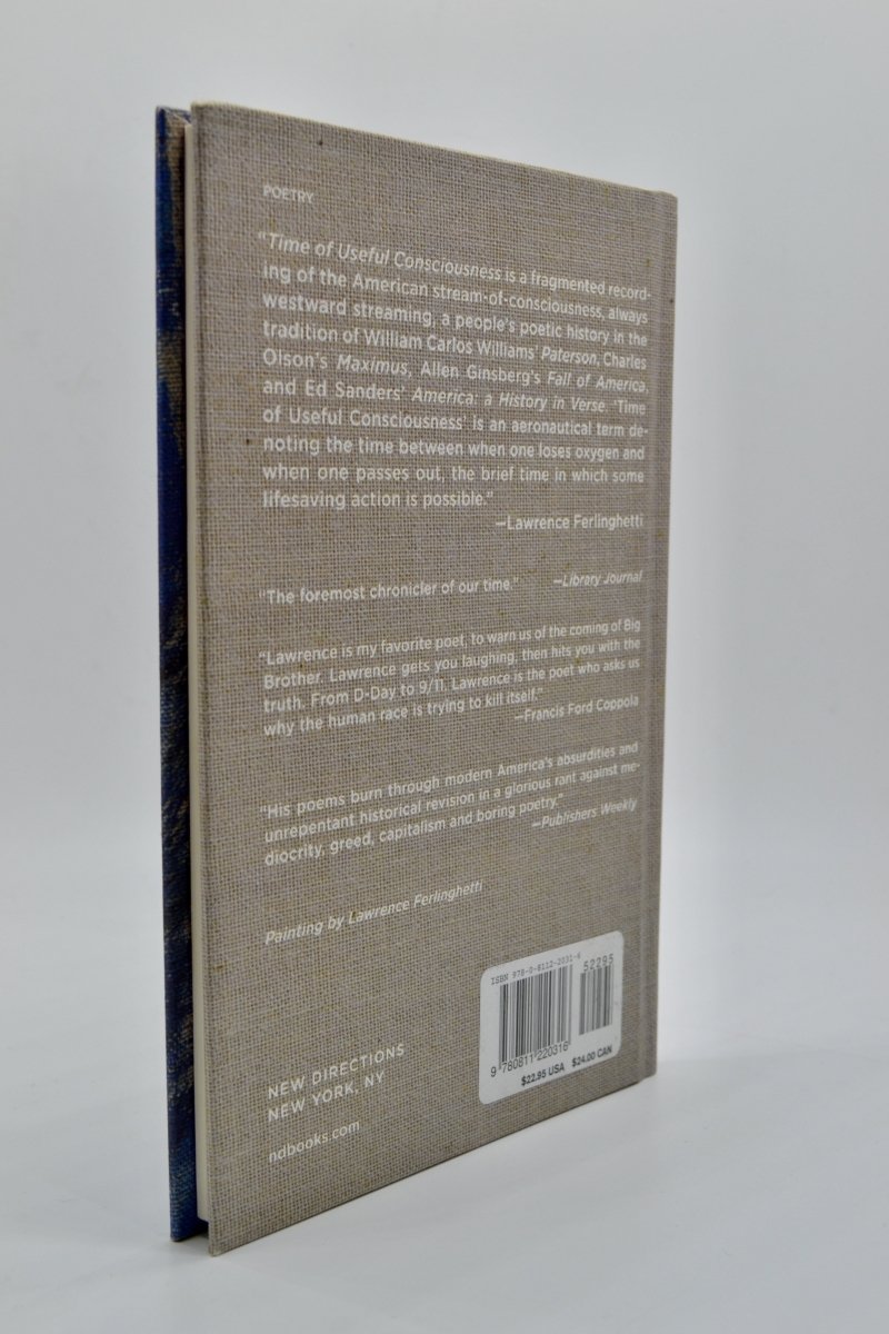Ferlinghetti, Lawrence - Time of Useful Consciousness | back cover
