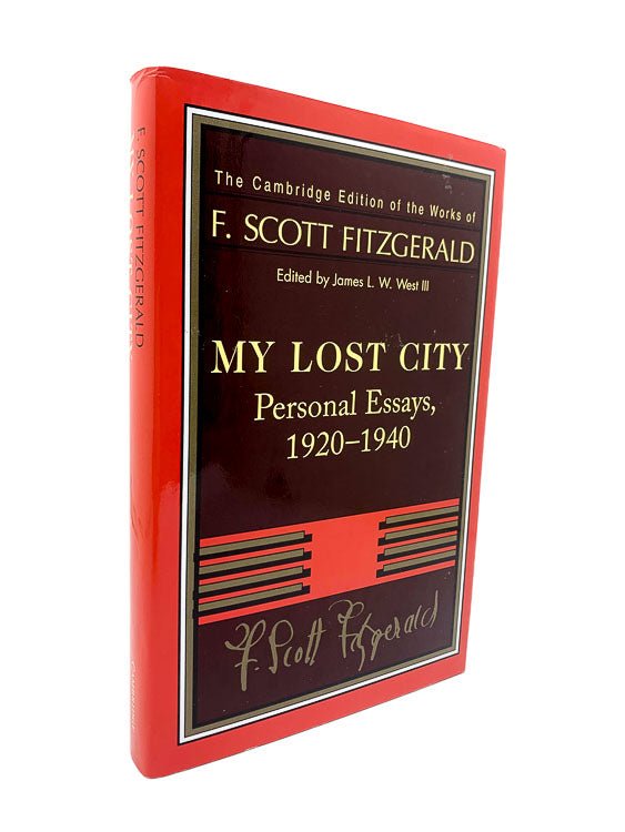 Fitzgerald, F. Scott - My Lost City : Personal Essays, 1920-1940 | image1