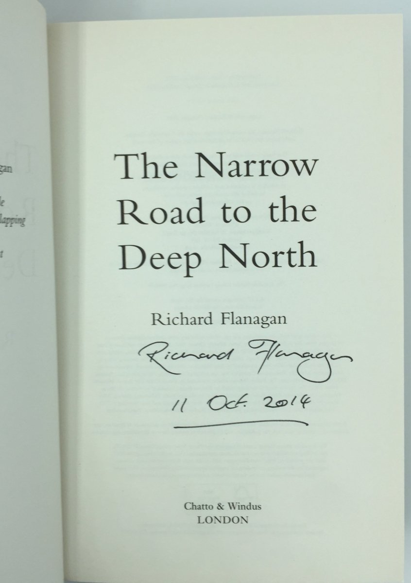 Flanagan, Richard - The Narrow Road to the Deep North - SIGNED | image3