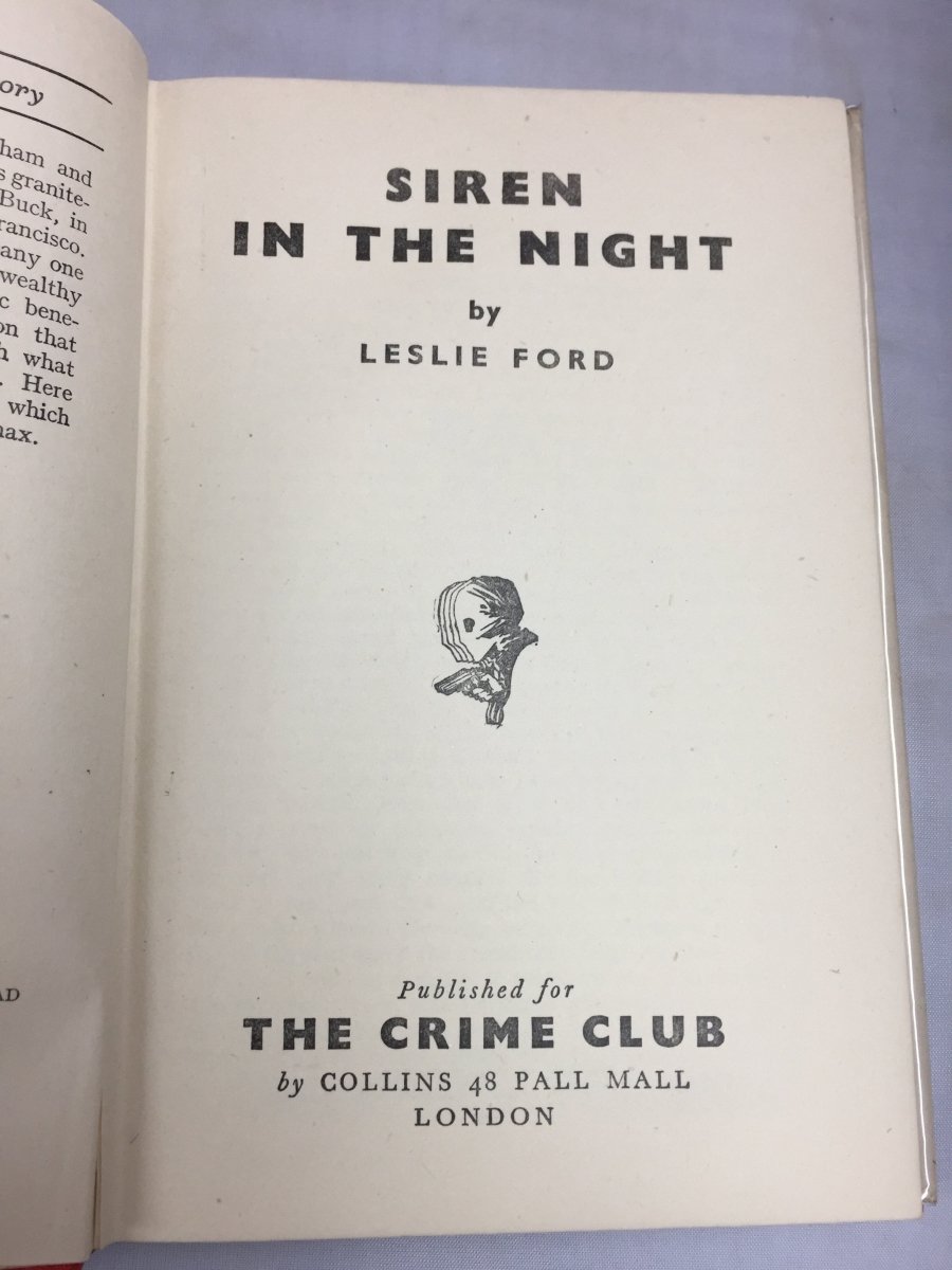 Ford, Leslie - Siren in the Night | sample illustration