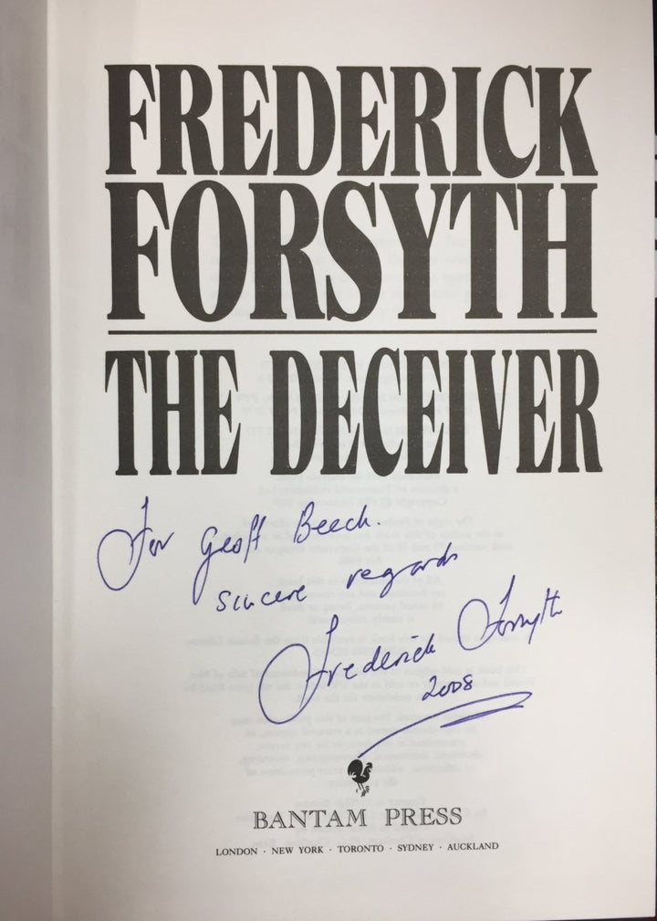 Forsyth, Frederick - The Deceiver | sample illustration