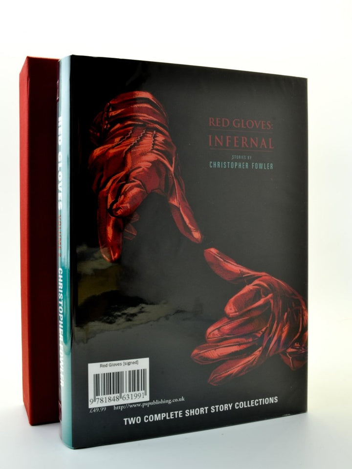 Fowler, Christopher - Red Gloves - SIGNED | back cover