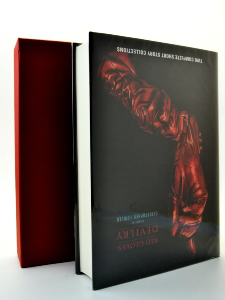Fowler, Christopher - Red Gloves - SIGNED | signature page