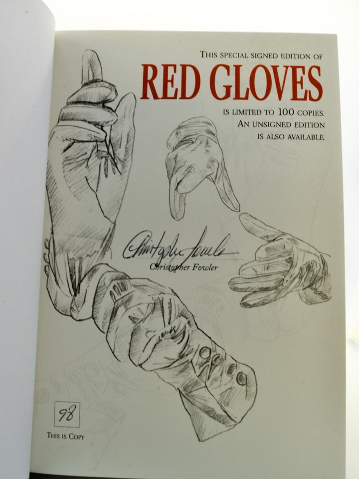 Fowler, Christopher - Red Gloves - SIGNED | image4