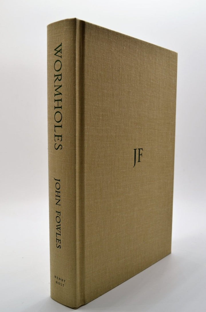 Fowles, John - Wormholes ( John Fowles' own copy ) | back cover