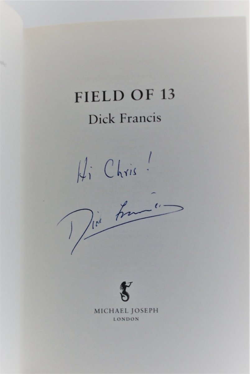 Francis, Dick - Field of Thirteen - SIGNED | image5