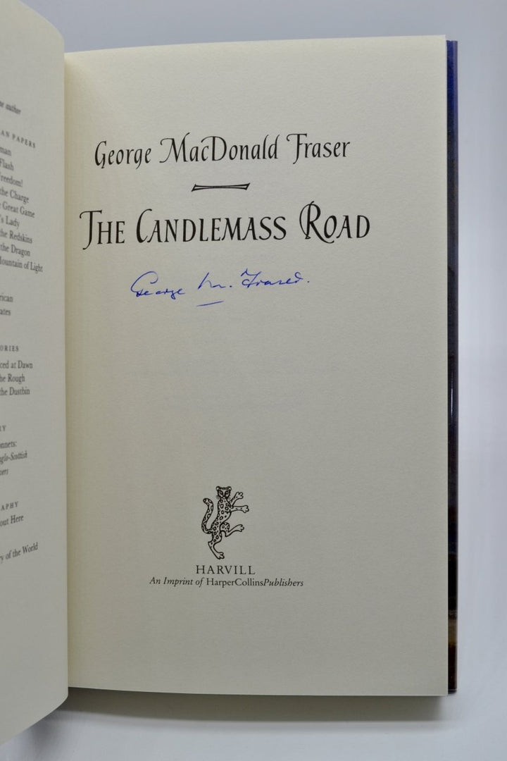 Fraser, George MacDonald - The Candlemass Road | sample illustration