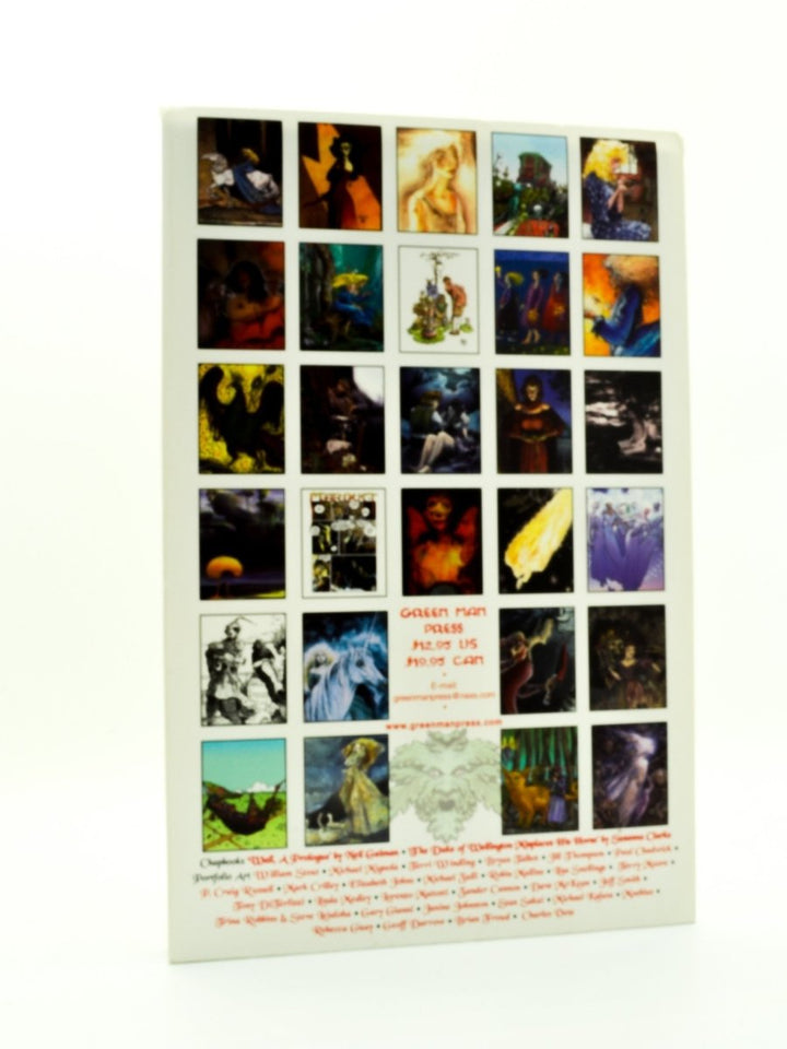 Gaiman, Neil ; Clarke - A Fall of Stardust - SIGNED | back cover