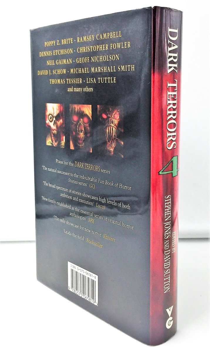 Gaiman, Neil, et al - Dark Terrors 4 ( multi SIGNED ) - SIGNED | signature page