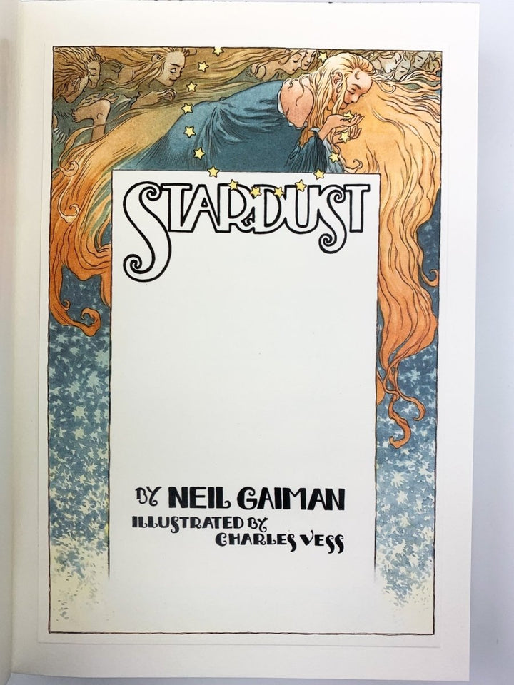 Gaiman, Neil - Stardust - SIGNED | signature page