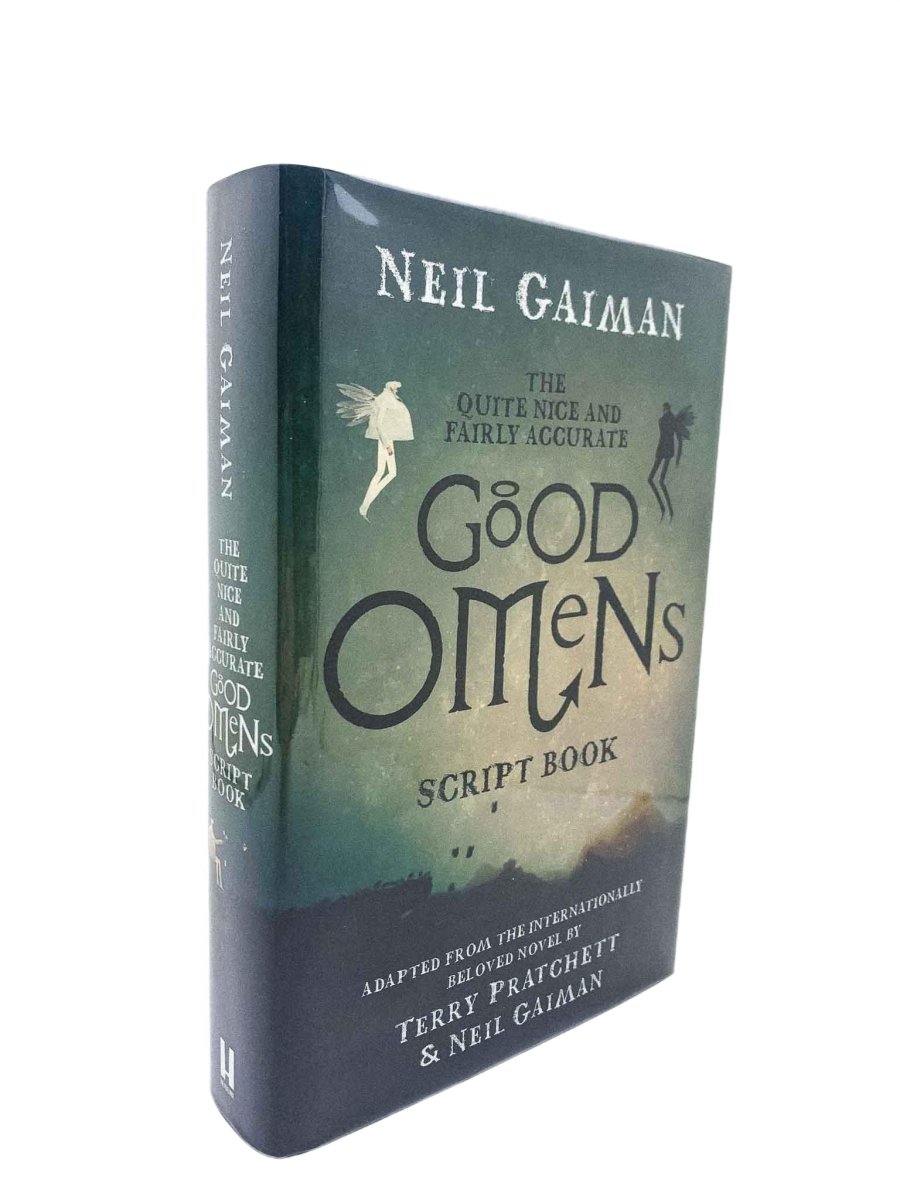 Gaiman, Neil - The Quite Nice and Fairly Accurate Good Omens Script Book - SIGNED | image1