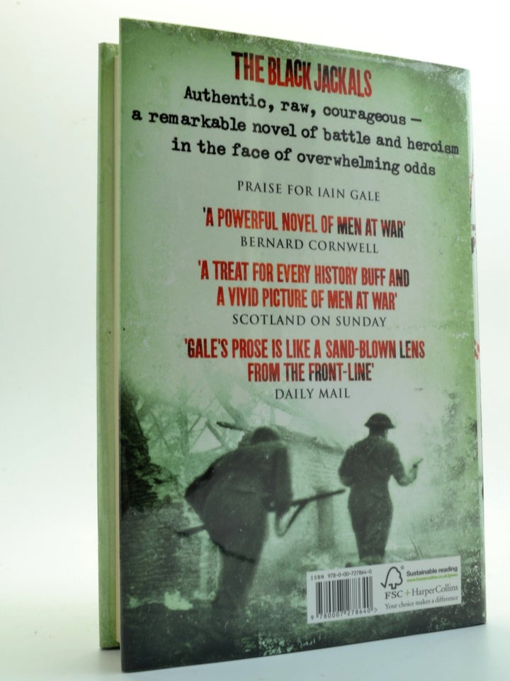 Gale, Iain - The Black Jackals - SIGNED | back cover