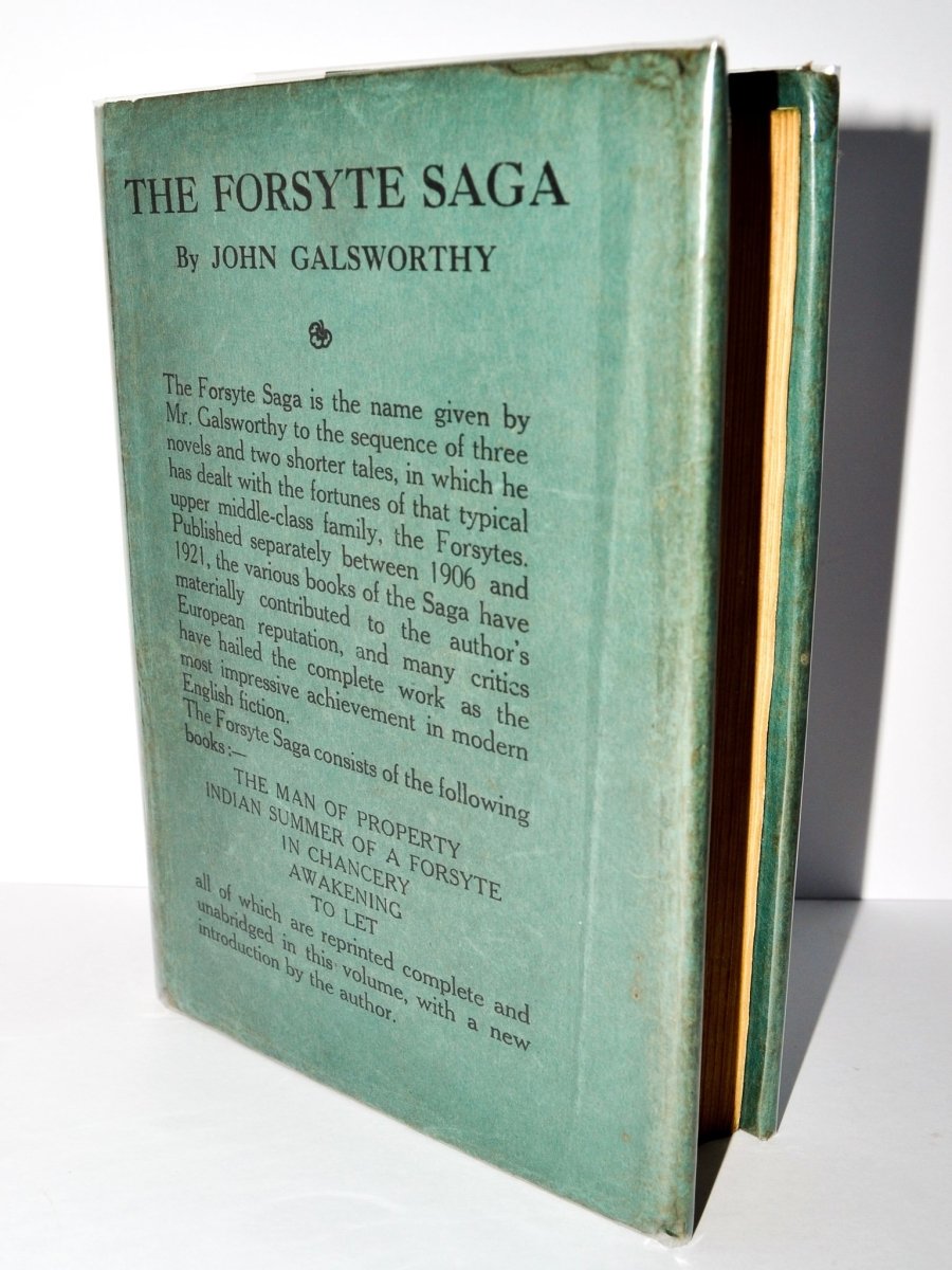Galsworthy, John - The Forsyte Saga | back cover