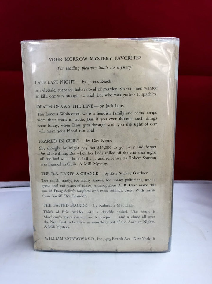 Gardner, Erle Stanley - The Case of the Dubious Bridegroom | back cover